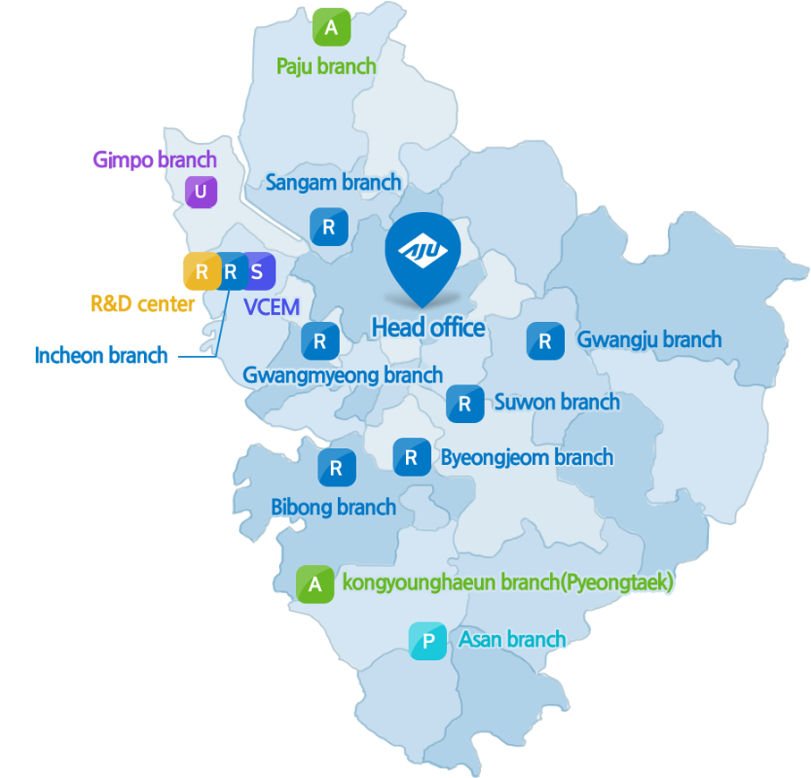 Domestic branches - MAP